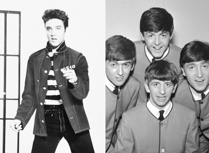 Elvis and The Beatles